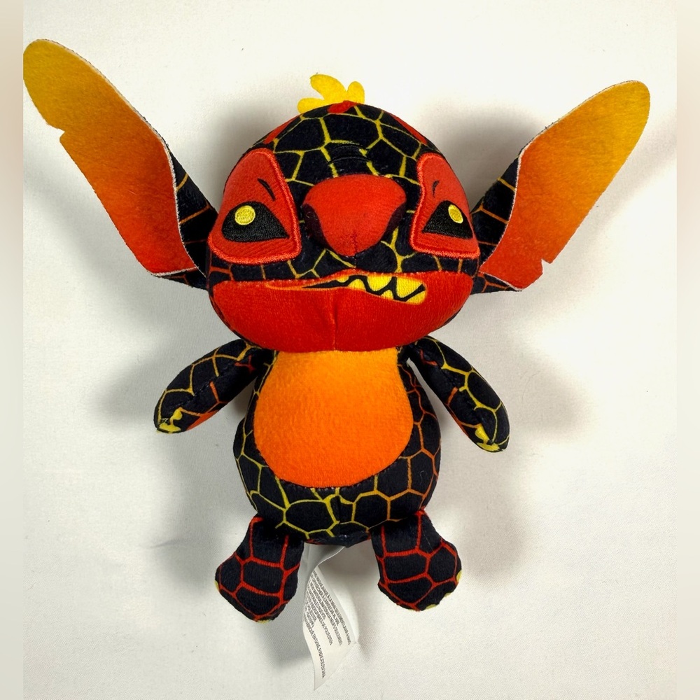 DISNEY LILO & STITCH Hawaiian Elements Volcanic Fire Stitch Stuffed Animal Plush